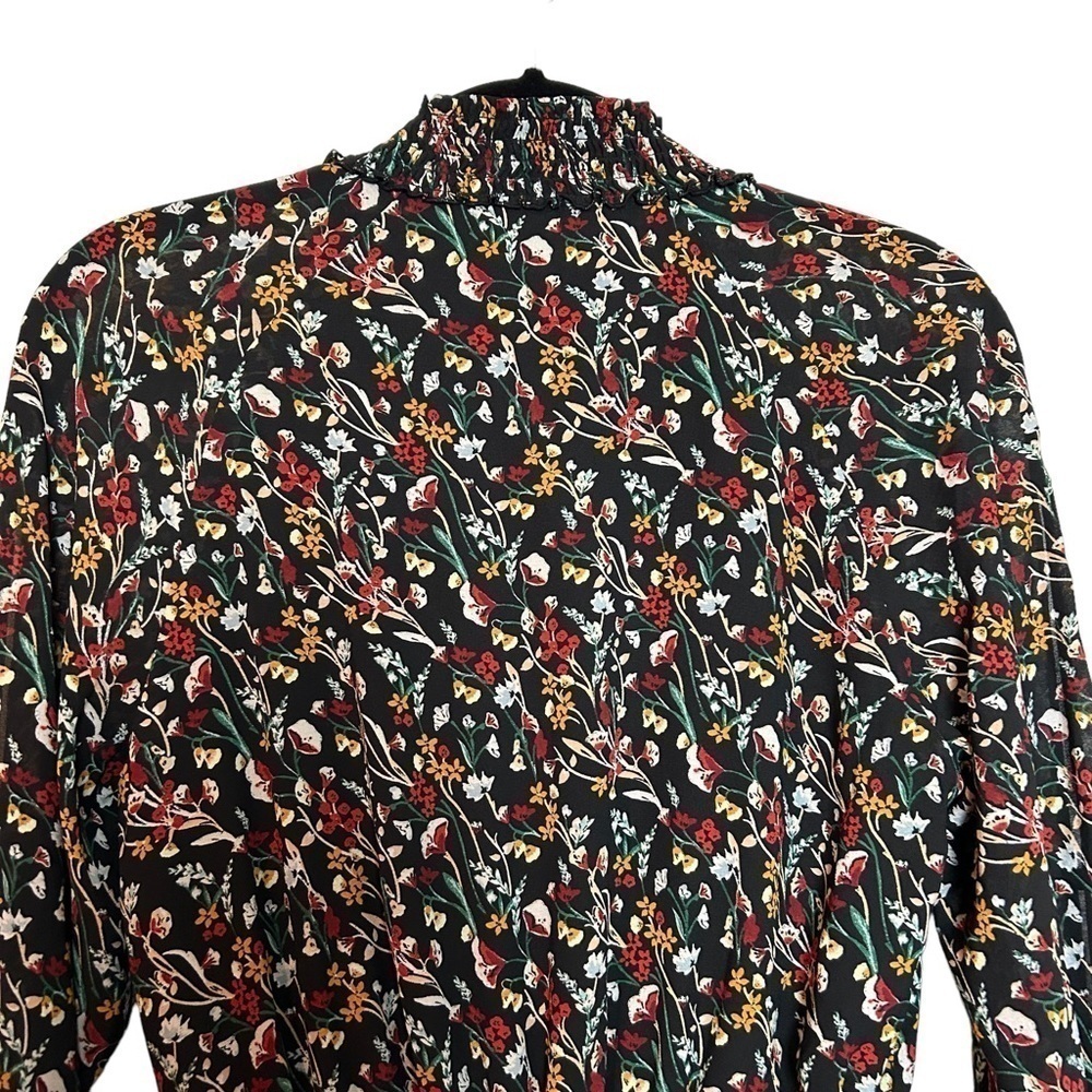 Rachel Rachel Roy Key Hole Floral Fully Lined Fit & Flare Dress - Picture 7 of 15